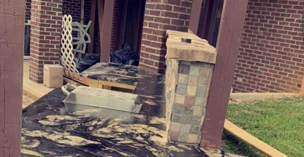 Outdoor Countertop and Sink