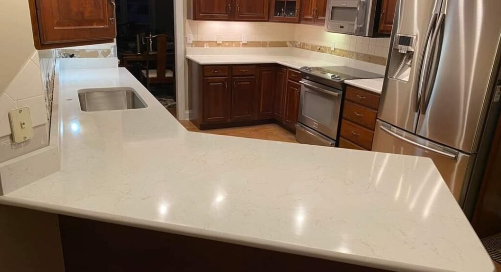 Kitchen Countertop with Sink Install
